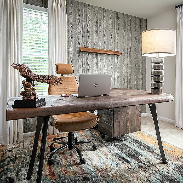 Bold Modern Office | Click to see this project online | DC Interior ...