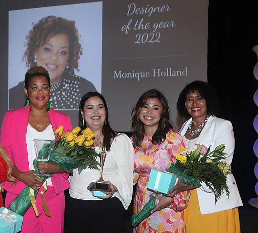Monique Holland was Designer of the Year 2022 for Decorating Den Interiors.